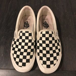 Checker design Vans Originals size 7.5